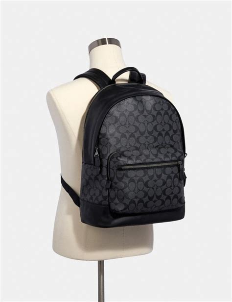 coach outlet men backpack.